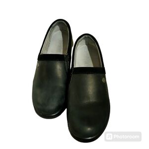 Alegria Emry Black Leather Comfort Shoe EU Size 38